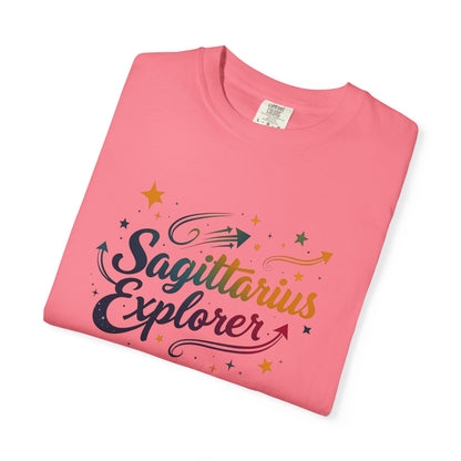 Sagittarius Explorer – Colorful Tee Zodiac Shirt