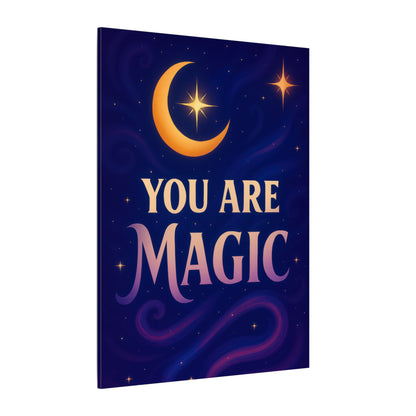 You Are Magic – Moon & Star Affirmation Wall Art