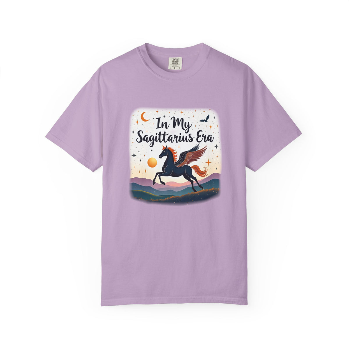 In My Sagittarius Era – Mystical Pegasus Tee - Enchanted Sky