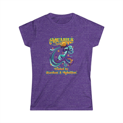 Aquarius Stardust & Rebellion - Women's Retro Tee