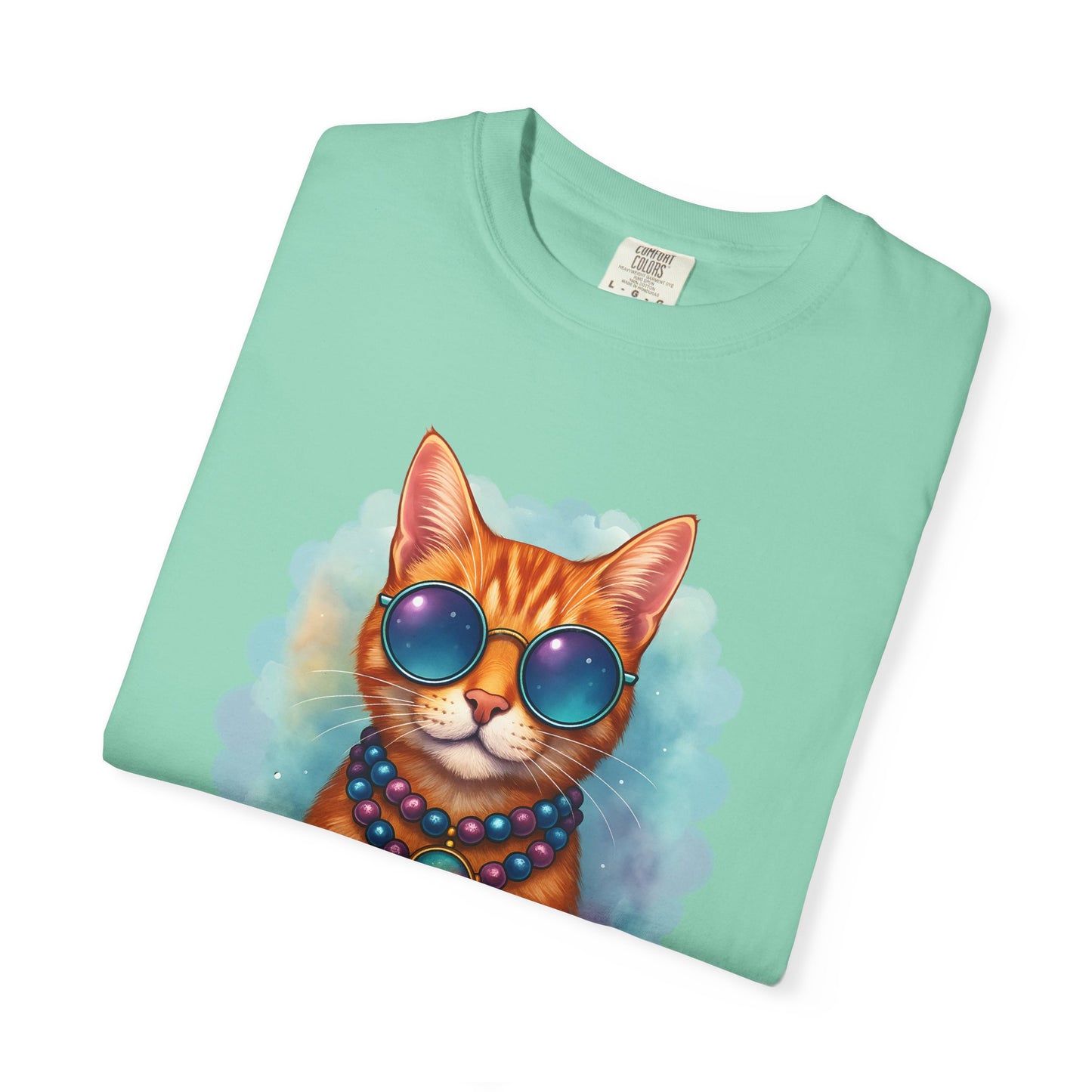 Aquarius – Colorful Cool Cat Zodiac Shirt