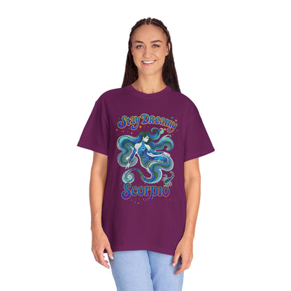 Stay Dreamy Scorpio – Mystical Mermaid Tee for the Celestial Siren