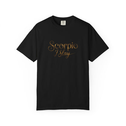 Scorpio I Slay Witchy Tee – Wicked Zodiac Shirt
