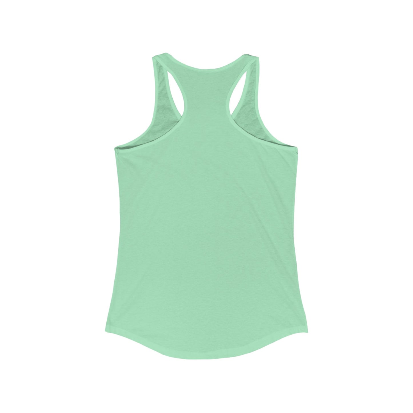 Cool Cat -Colorful Fun Groovy Kitty - Women's Racerback Tank