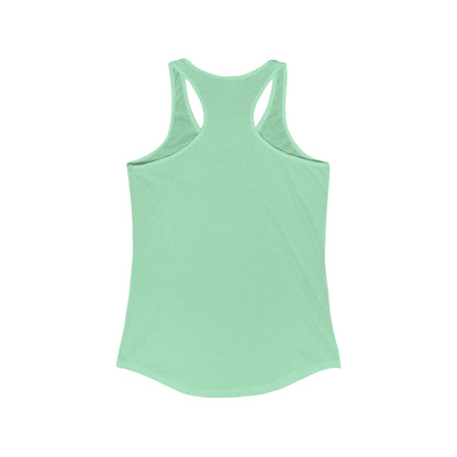 Cool Cat -Colorful Fun Groovy Kitty - Women's Racerback Tank