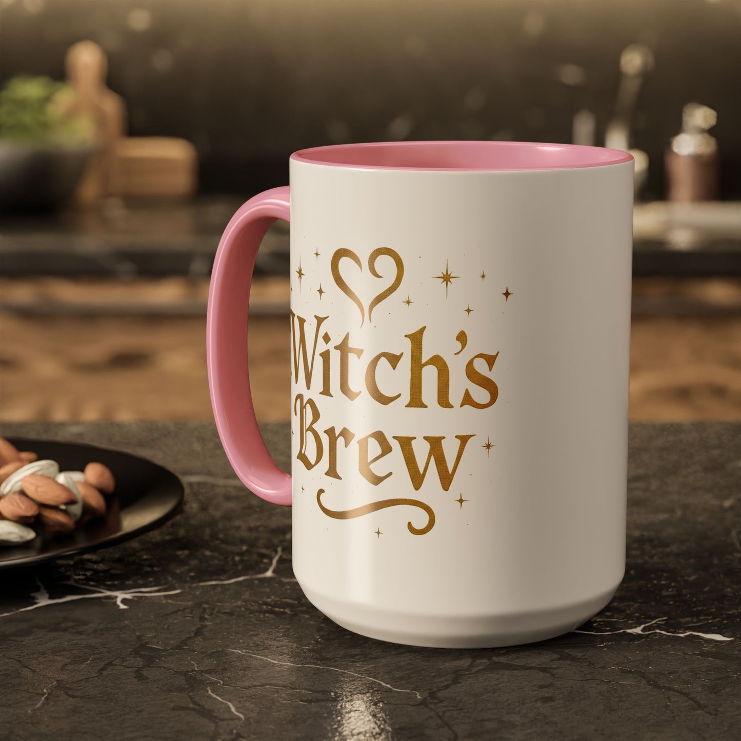 Witch’s Brew – Magical Elixir Mug (11oz & 15oz, Color Accent Options)