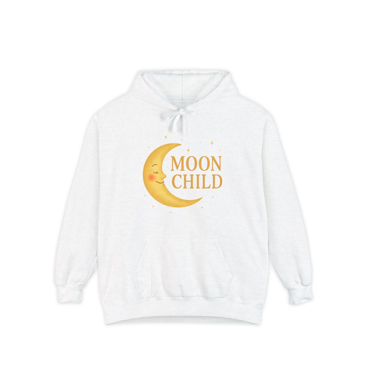 Moon Child Unisex Hoodie – Vibrant Celestial Comfort Colors Midweight Hoodie