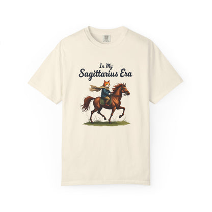 In My Sagittarius Era – Funny Free-Spirited Rider Tee