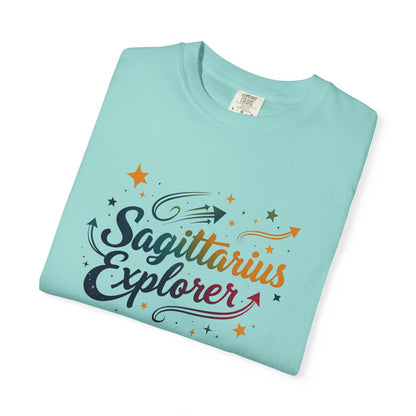 Sagittarius Explorer – Colorful Tee Zodiac Shirt