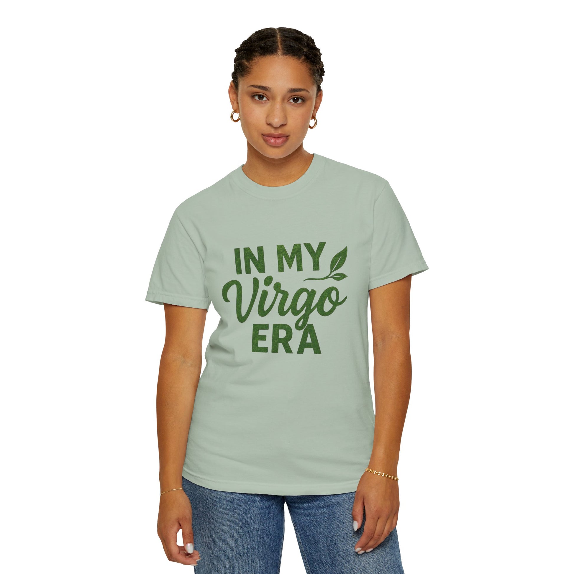 In My Virgo Era – Earthy Astrology Tee for Grounded Queens