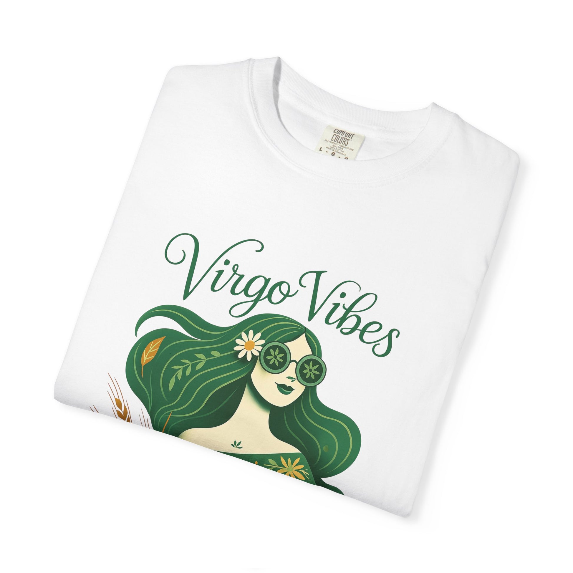 Virgo Vibes Vibrant Tee – Earthy Zodiac Shirt