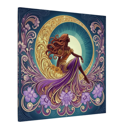 Star of the Moon | Glamorous Goddess Art Nouveau Wall Art