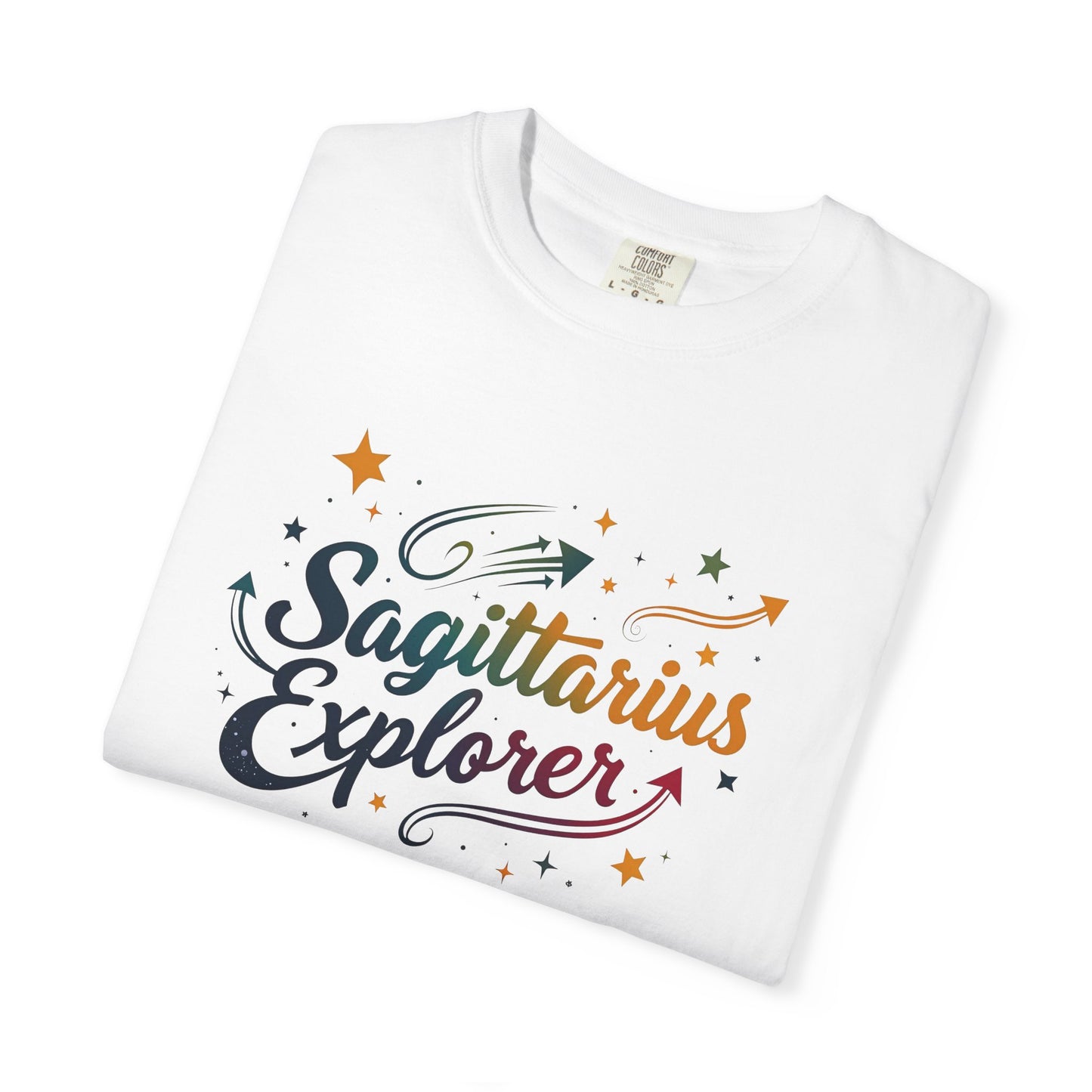 Sagittarius Explorer – Colorful Tee Zodiac Shirt