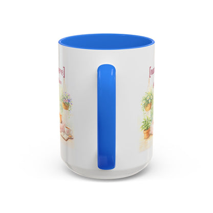Personalized Name Cat Mug - Custom "Happy Place" Ceramic Mug for Cat Lovers
