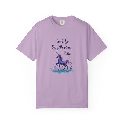 In My Sagittarius Era – Colorful Tee Zodiac Shirt