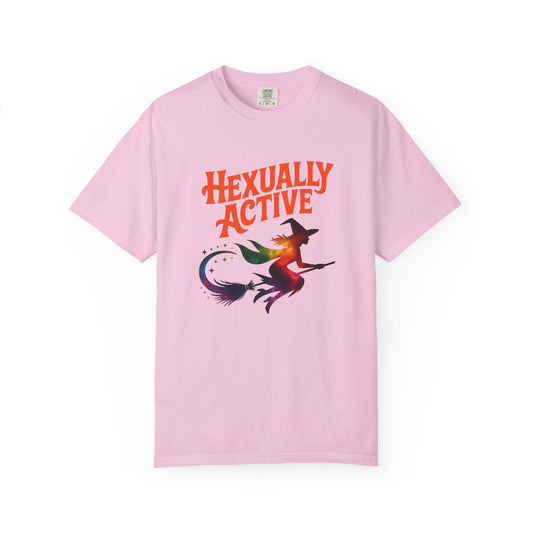 Hexually Active Rainbow  - Funny Witch Beach Tee