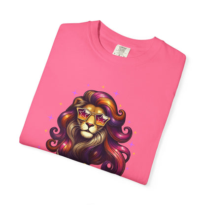 Leo Fabulous Tee – Groovy Colorful Zodiac Shirt