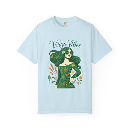Virgo Vibes Vibrant Tee – Earthy Zodiac Shirt