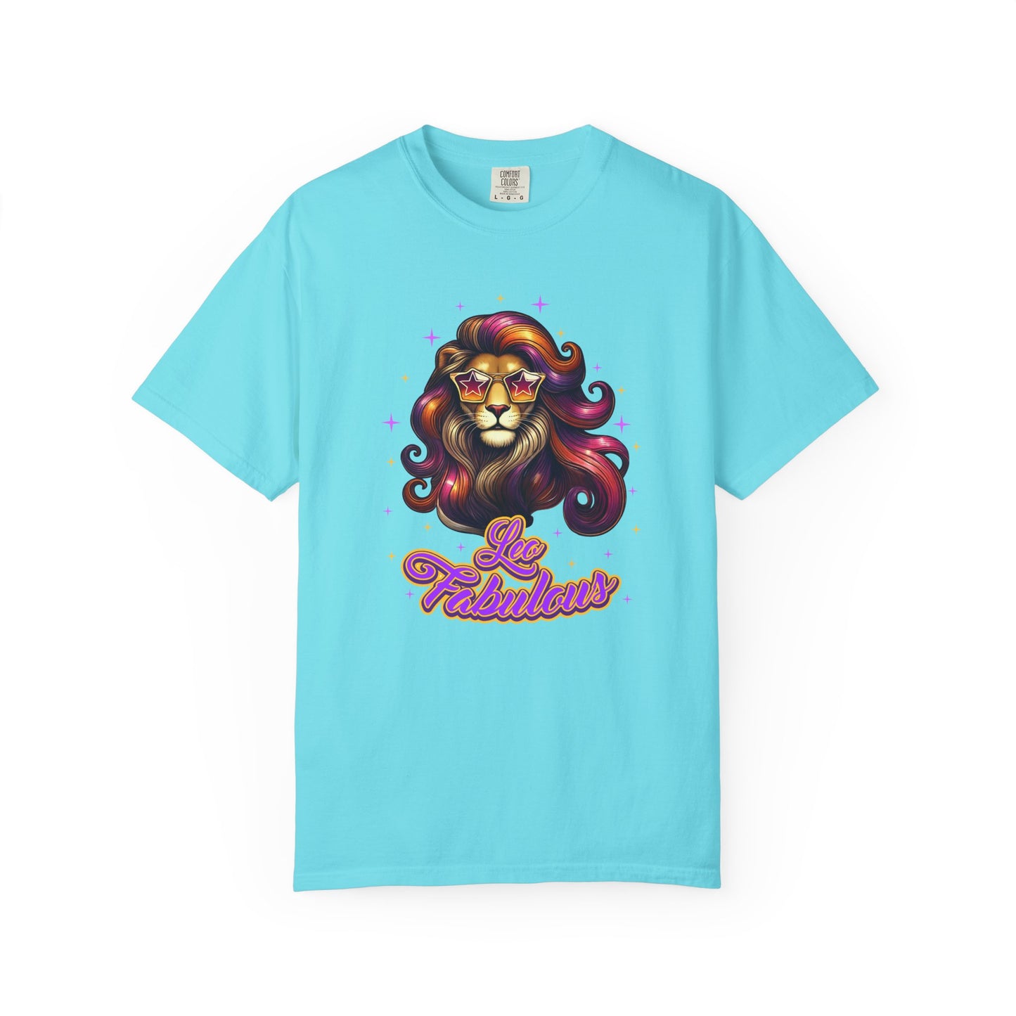 Leo Fabulous Tee – Groovy Colorful Zodiac Shirt