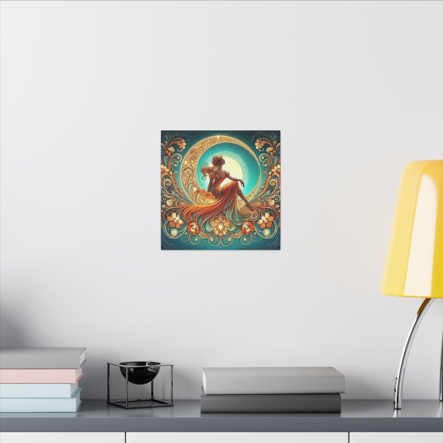 Rising Star - Glamorous Goddess Art Nouveau Wall Art
