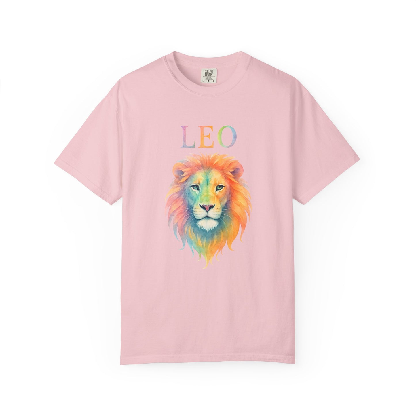 LEO Tee – Colorful Lion Zodiac Shirt
