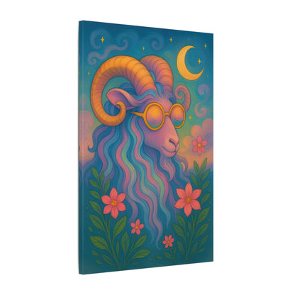 Aries Dream - Radiant Retro Ram Wall Art