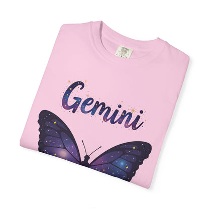 Gemini Butterfly Tee – Colorful Zodiac Shirt