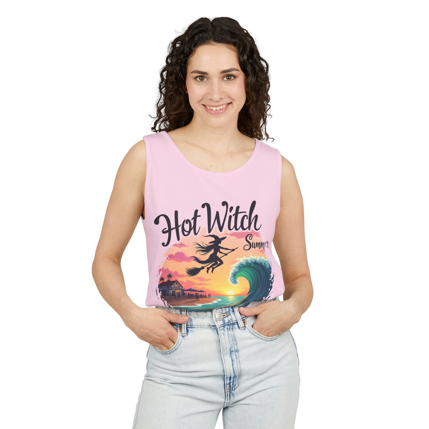 Hot Witch Summer - Beachy Unisex Tank Top