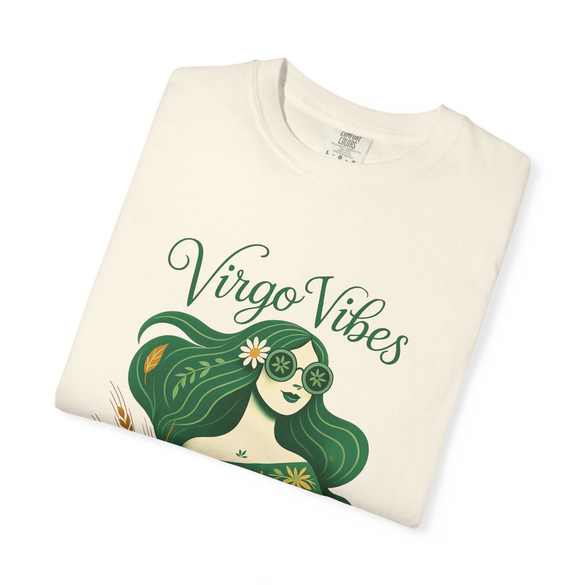 Virgo Vibes Vibrant Tee – Earthy Zodiac Shirt