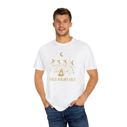 Girls Night Out Witchy Bonfire | Unisex Comfort Colors Tee