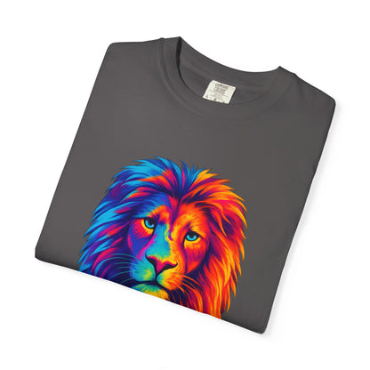 Rainbow Lion Tee – Vibrant & Fierce