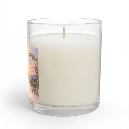 Personalized Sagittarius Astrology Candle with Name and Birth Date