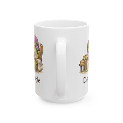 Ewok Family Ceramic Mug (11oz & 15oz) – Cute Star Wars-Inspired Coffee Cup
