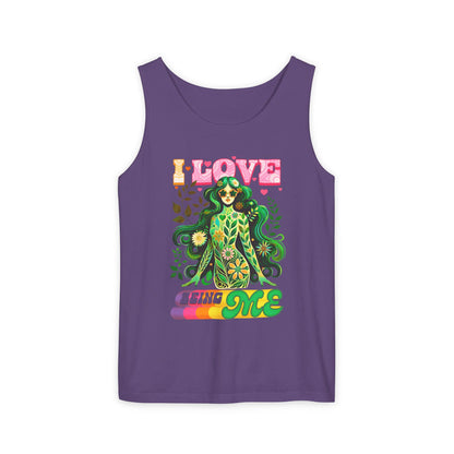 I Love Being Me - Colorful Retro Affirmation Tank (Unisex)