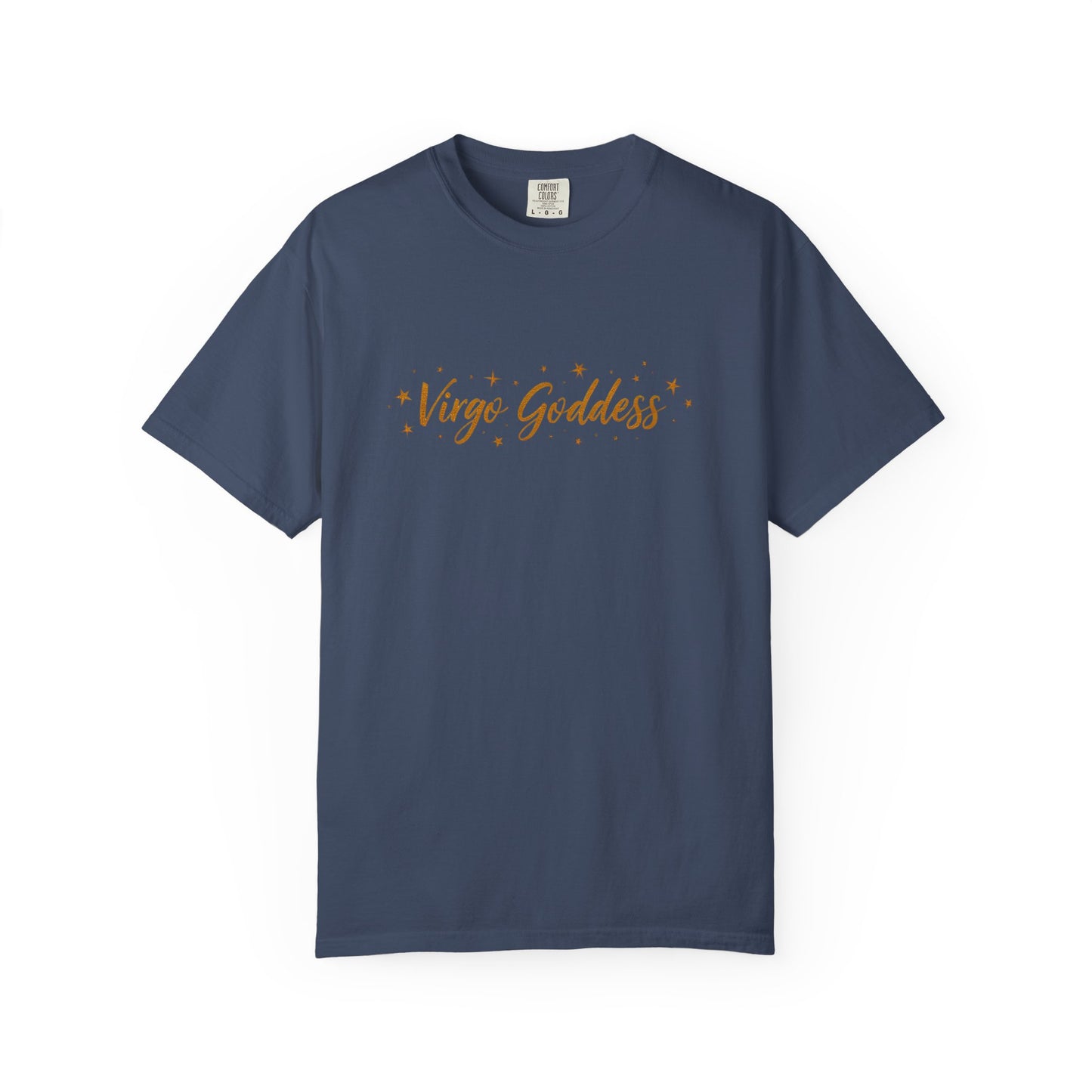 Virgo Goddess – Shimmery Witchy Zodiac Tee
