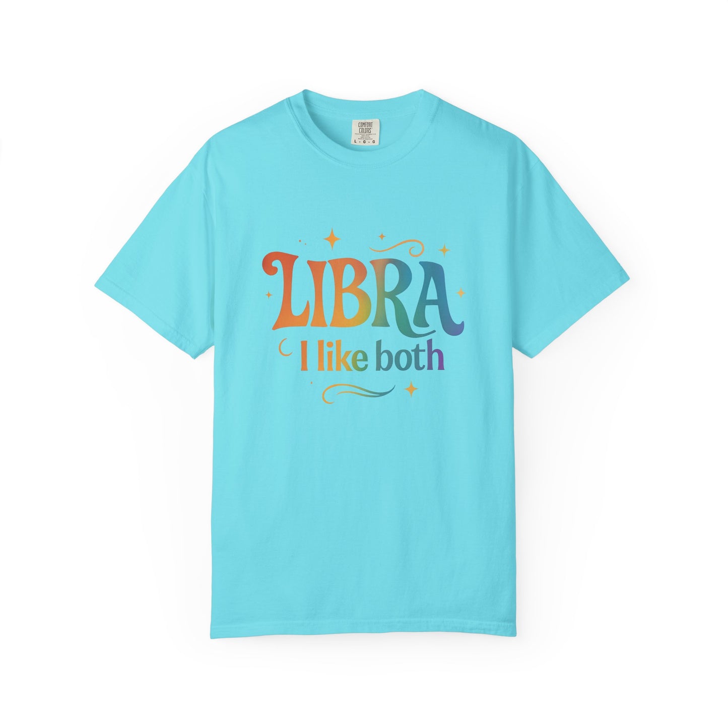 Libra I Like Both Tee – Rainbow Zodiac Shirt