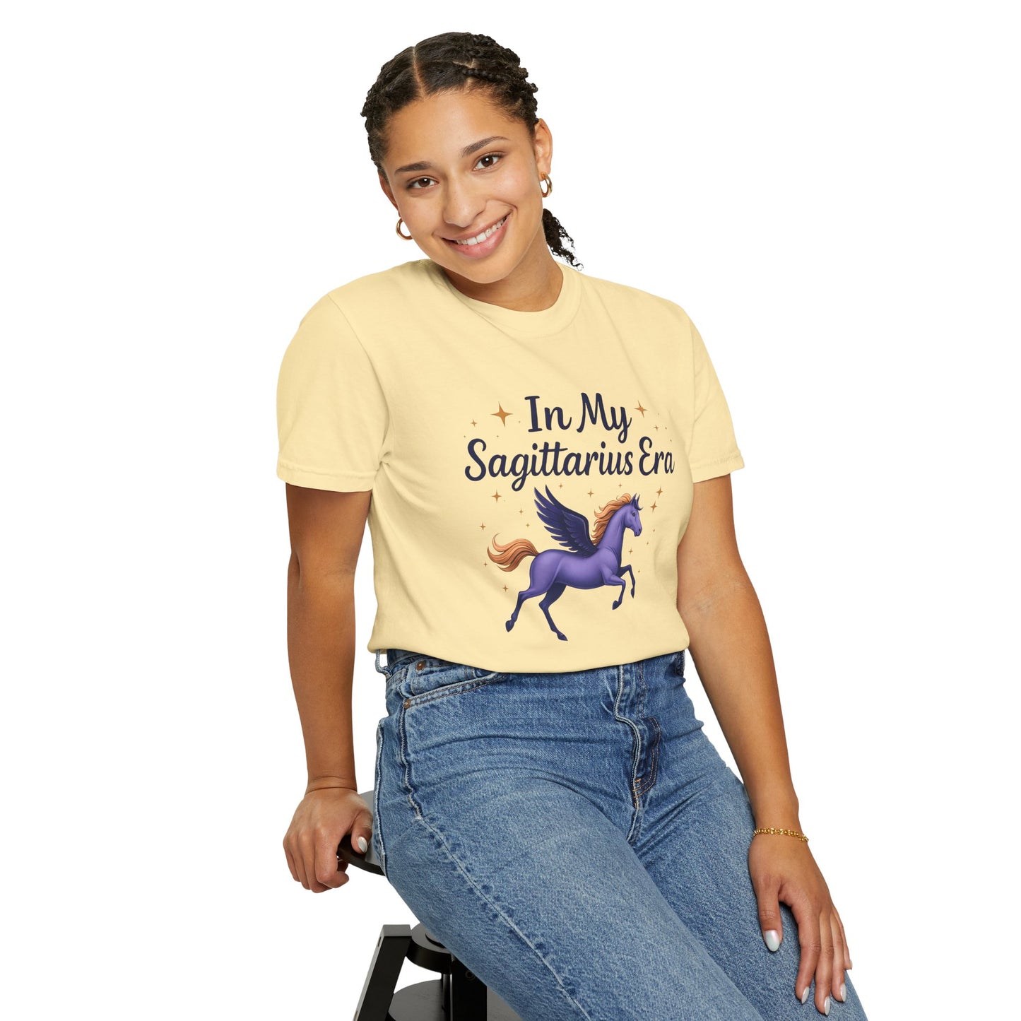 In My Sagittarius Era – Mystical Pegasus Zodiac Tee