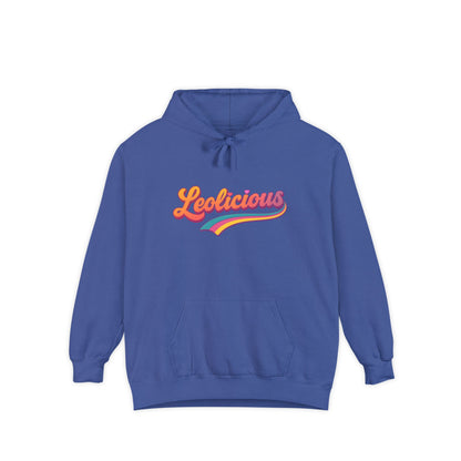 Leolicious Unisex Hoodie – Groovy Retro Comfort Colors Midweight Hoodie