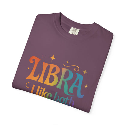 Libra I Like Both Tee – Rainbow Zodiac Shirt