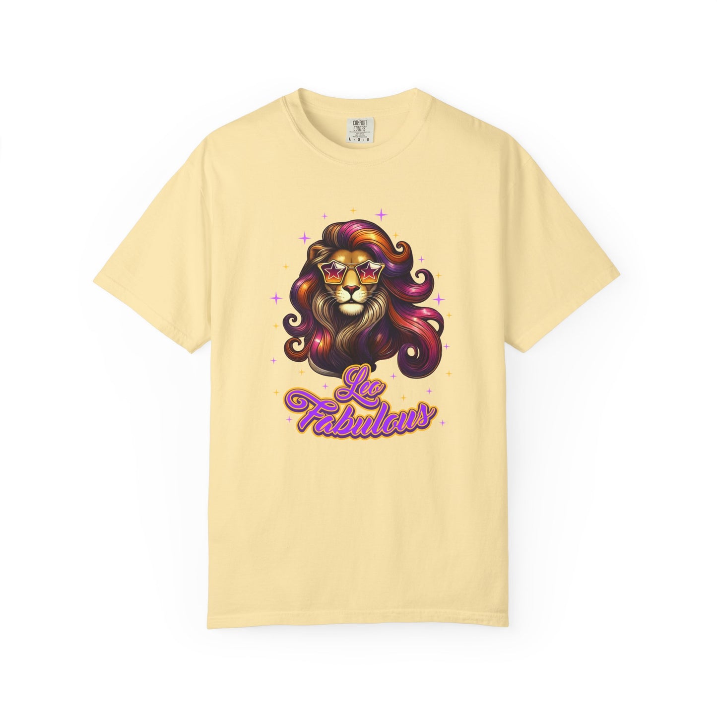 Leo Fabulous Tee – Groovy Colorful Zodiac Shirt