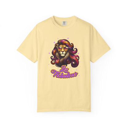 Leo Fabulous Tee – Groovy Colorful Zodiac Shirt
