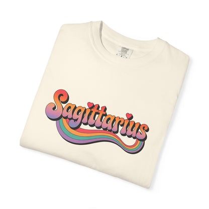 Sagittarius – Retro Wave Zodiac Tee