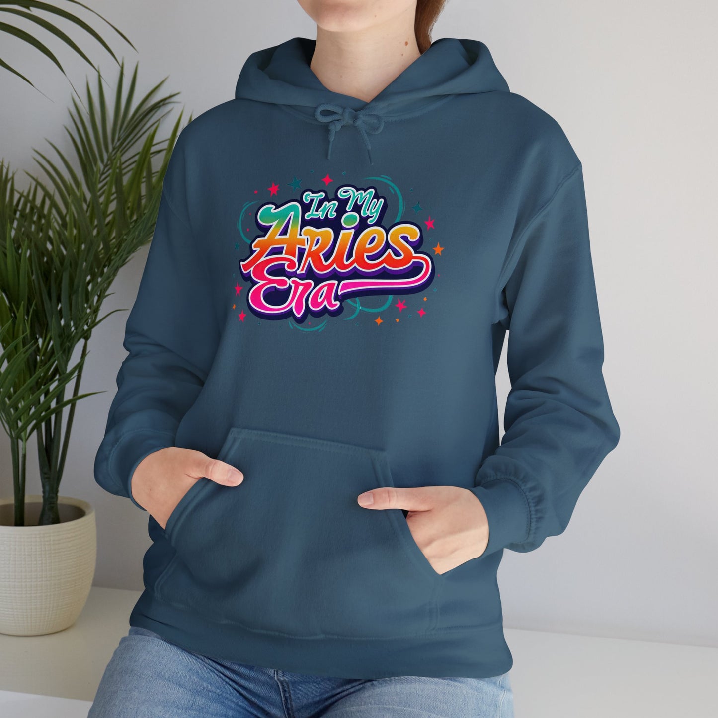 I’m In My Aries Era Hoodie | Bold Retro Zodiac Sweatshirt | Astrology Gift for Fire Signs | Cozy Aries Apparel | Horoscope Pullover for Star Sign Queens