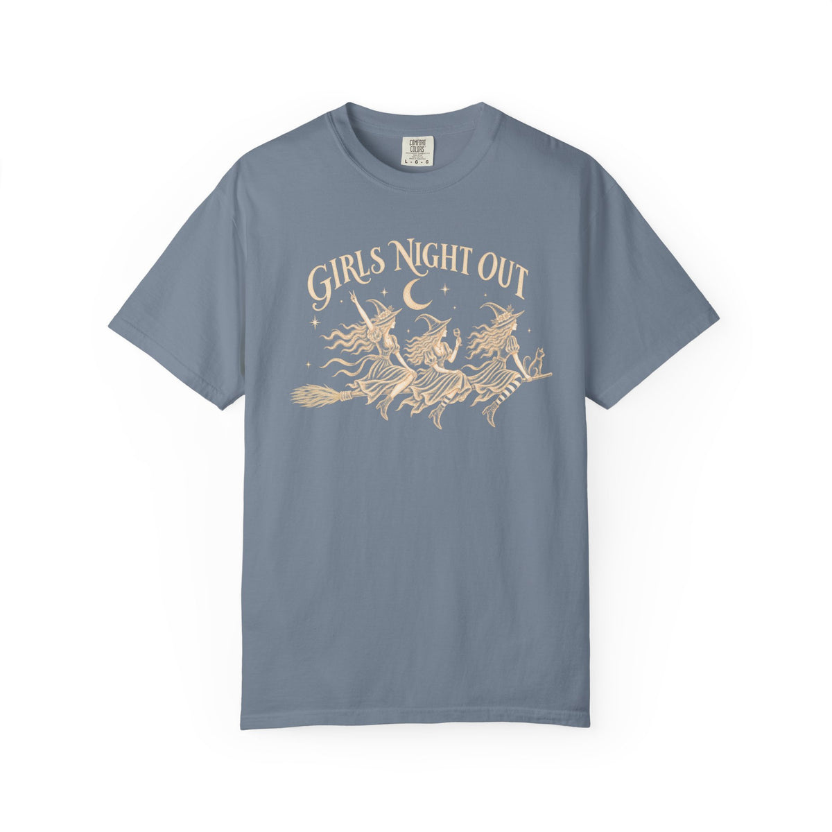 Girls Night Out Witch Vintage T-Shirt | Witchy Feminist Halloween Tee