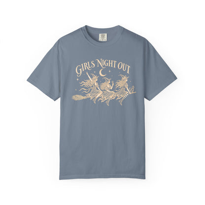 Girls Night Out Witch Vintage T-Shirt | Witchy Feminist Halloween Tee
