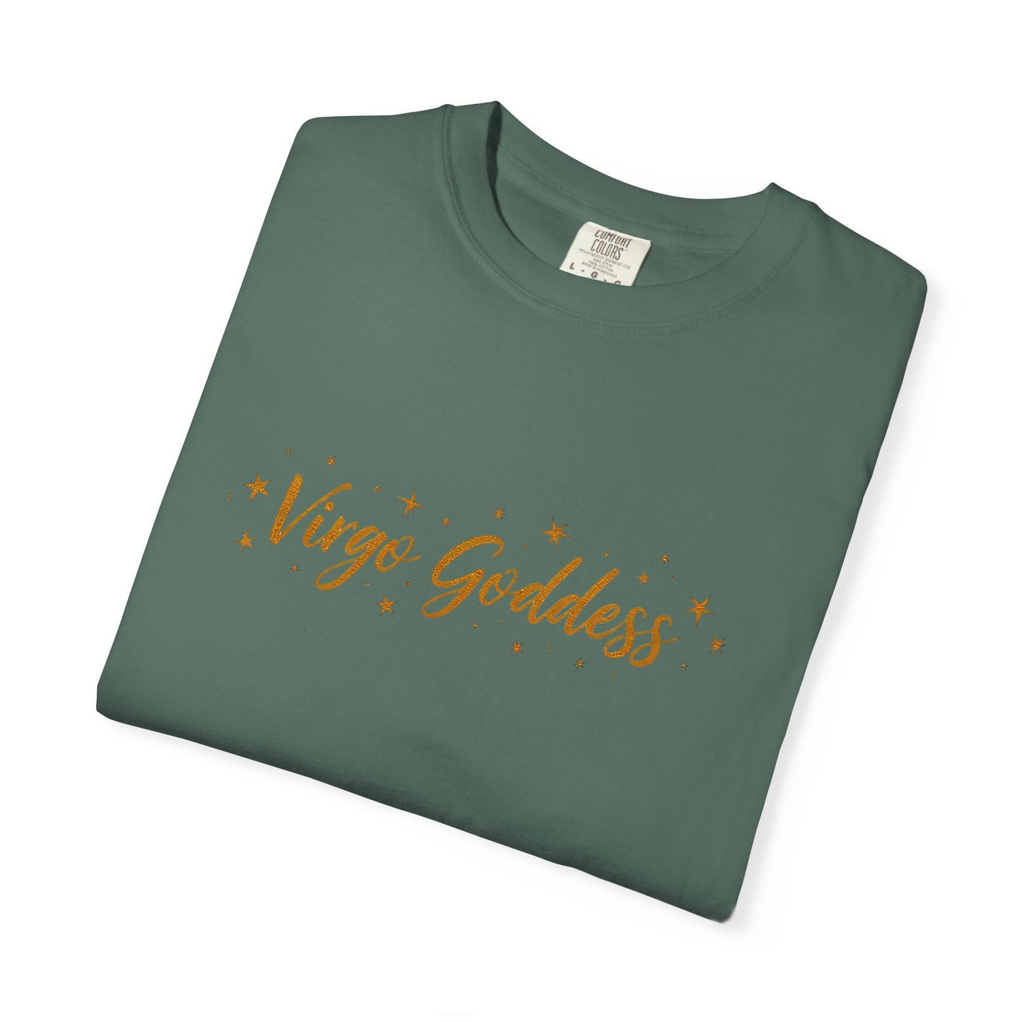 Virgo Goddess – Shimmery Witchy Zodiac Tee