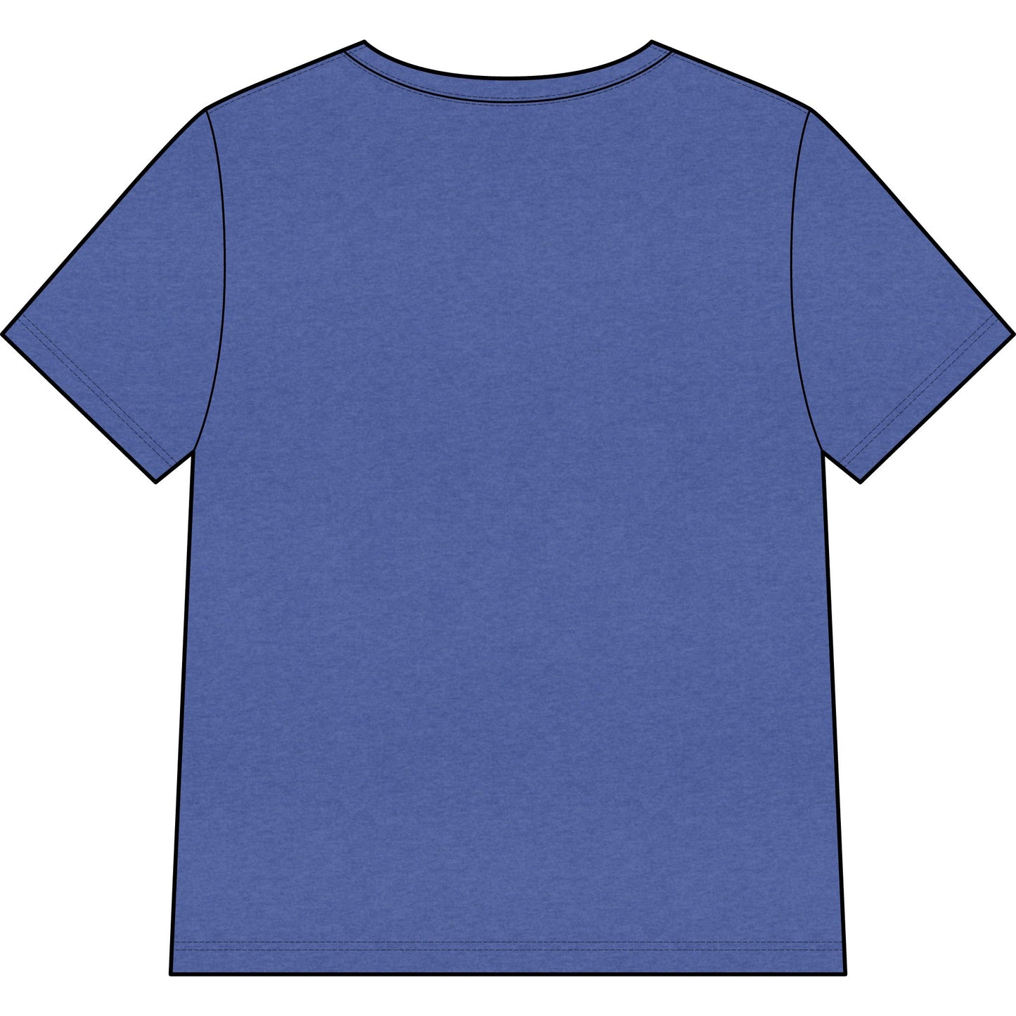 Moon Child Women’s V-Neck Tee – Empowering Celestial Colorful Shirt