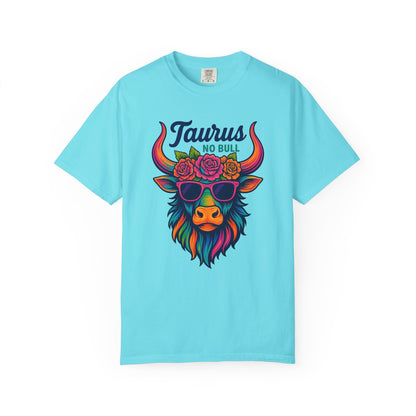Taurus No Bull – Sassy Rainbow Boho-Bull Tee