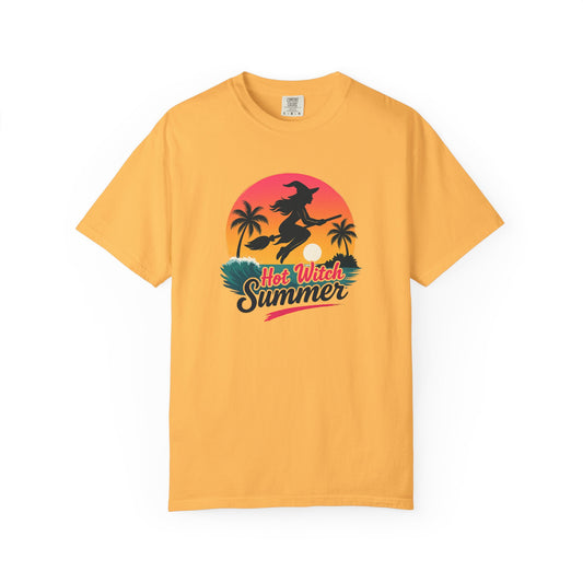 Hot Witch Summer Tee – Colorful Witchy Fun Shirt