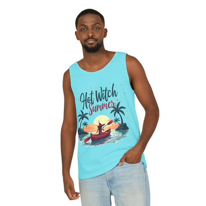 Hot Witch Summer - Canoe Witch Unisex Tank